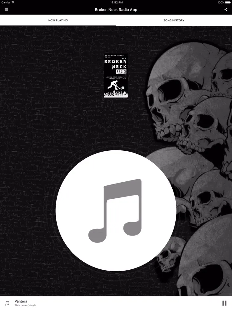 Скриншоты Broken Neck Radio iPad 