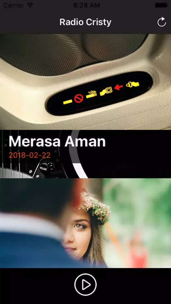 Ảnh chụp màn hình của Radio Cristy Makassar