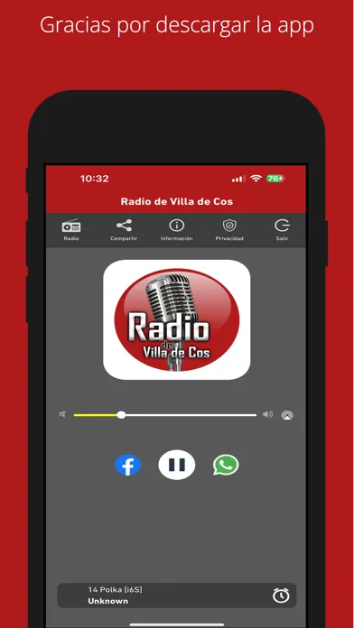 Ảnh chụp màn hình của Radio de Villa de Cos