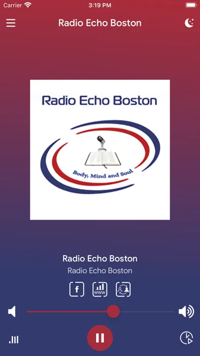 Capturas de pantalla de Radio Echo Boston