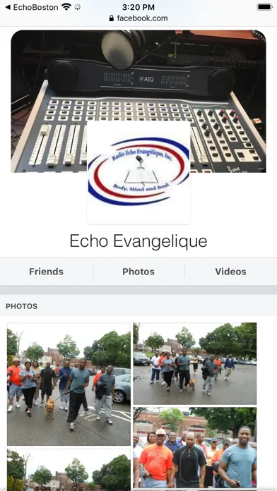 Capturas de pantalla de Radio Echo Boston