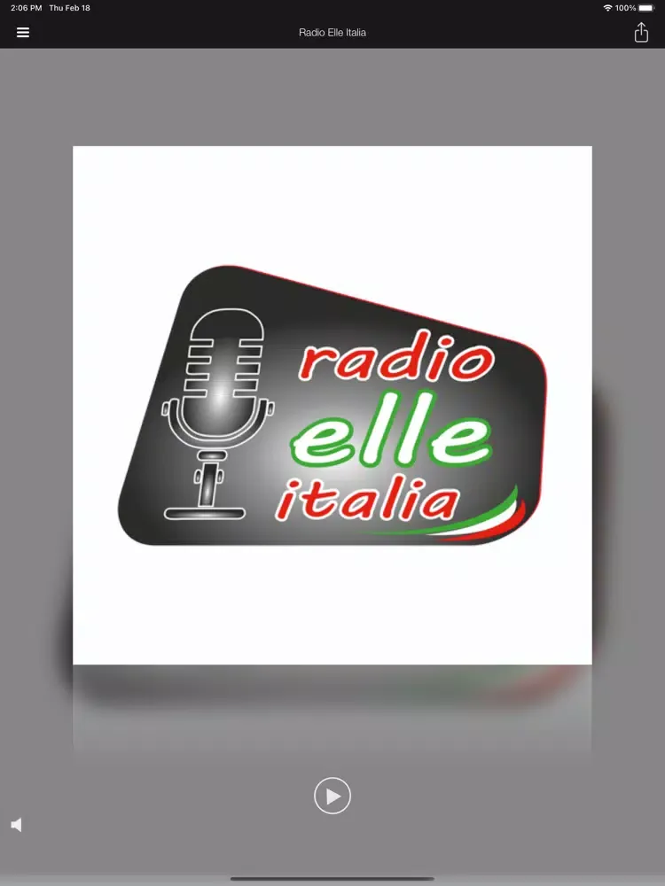 Radio Elle Italia iPad  سکرین شاٹس
