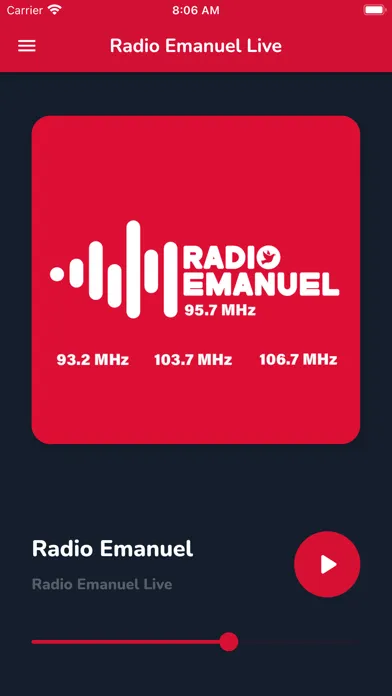 Zrzuty ekranu Radio Emanuel Albania