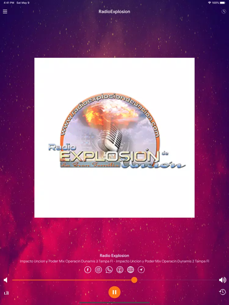 Radio Explosion iPad  Screenshots