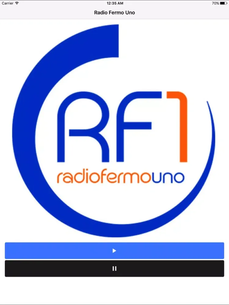 Captures d'écran de Radio Fermo Uno iPad 