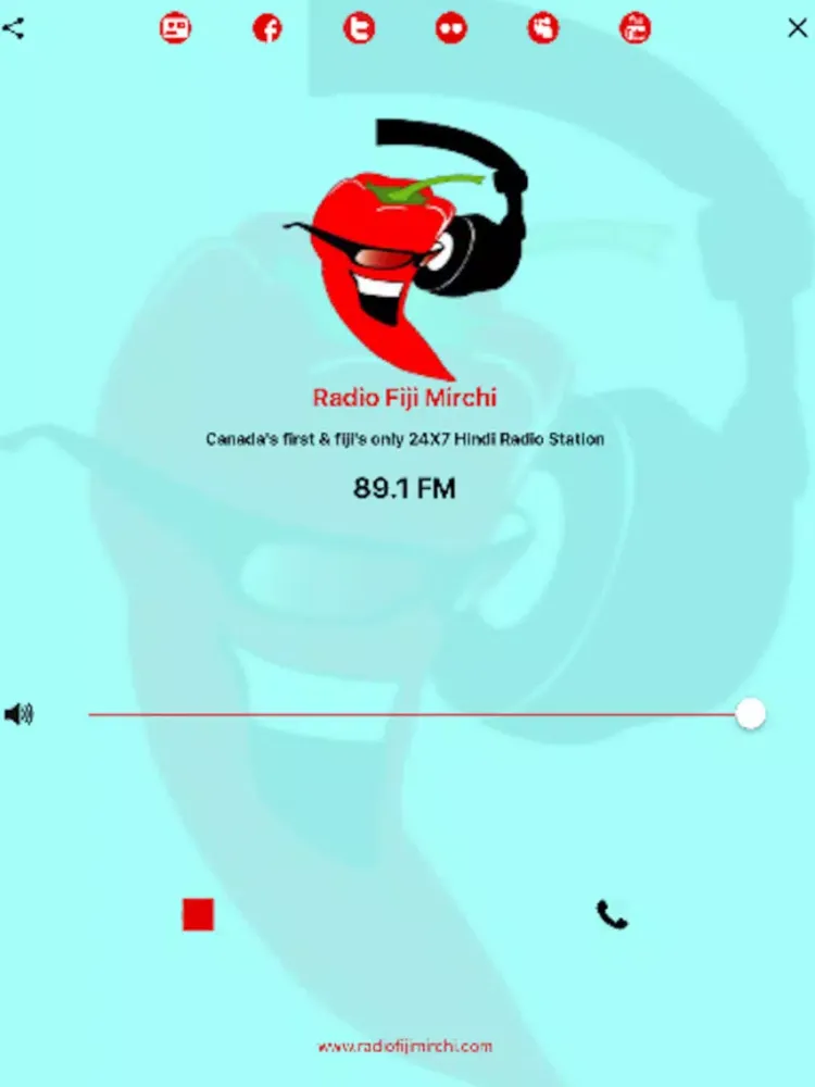 Radio Fiji Mirchi Canada iPad  Screenshots