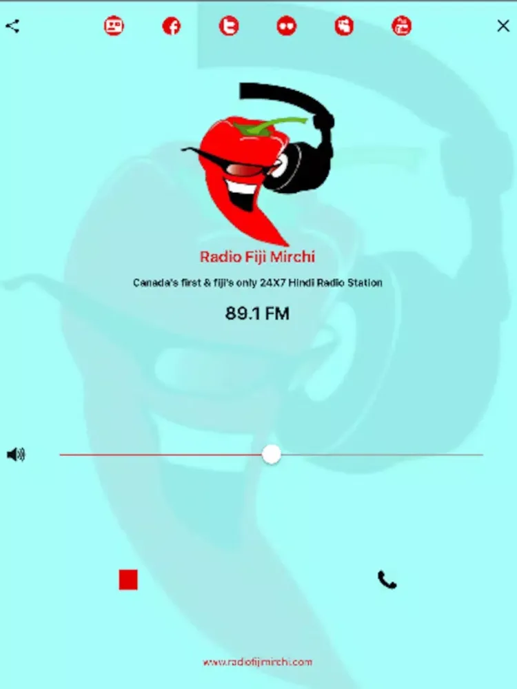 Radio Fiji Mirchi Canada iPad  Screenshots