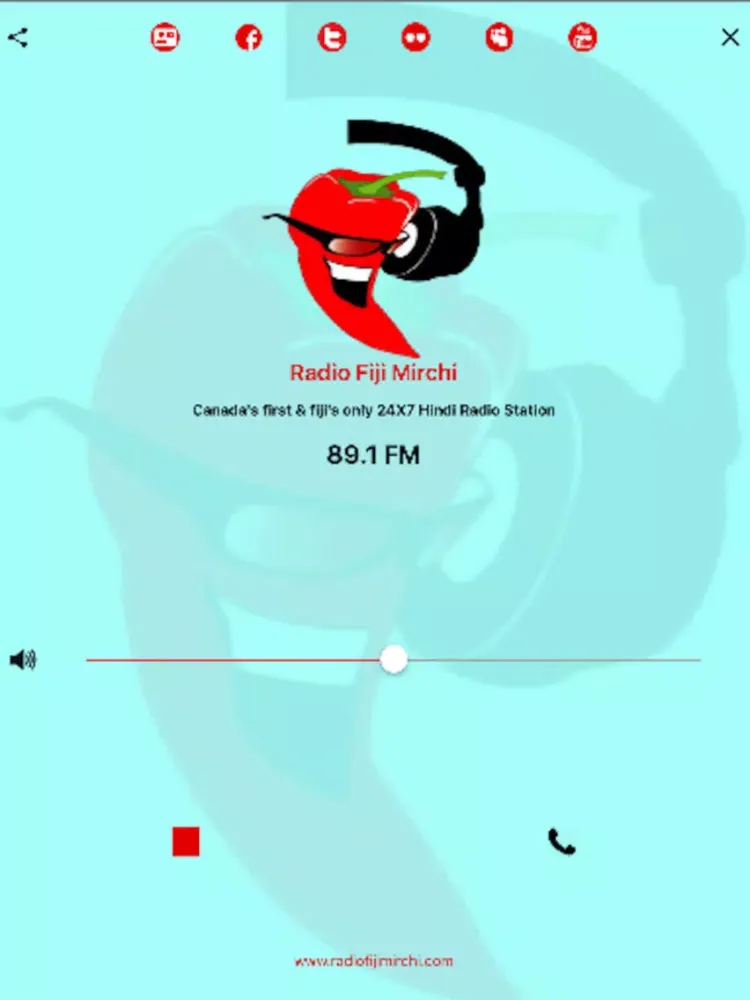 Radio Fiji Mirchi Canada iPad  Screenshots