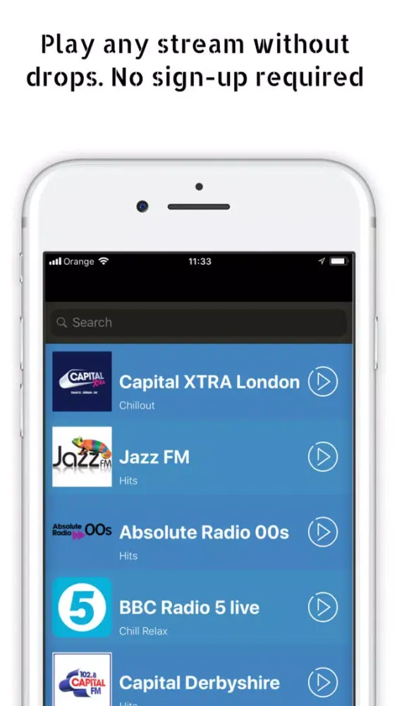 Los Angeles Radio Stations应用截图