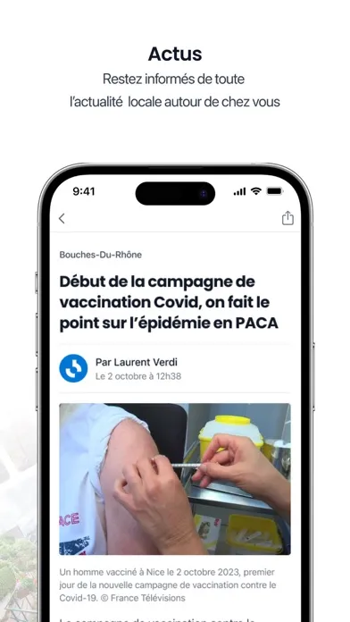 Capturas de tela do ici par France Bleu & France 3