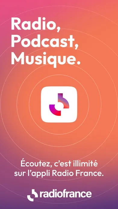 Screenshot di Radio France - podcast, direct