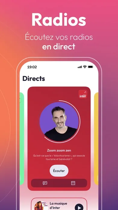 Screenshot di Radio France - podcast, direct