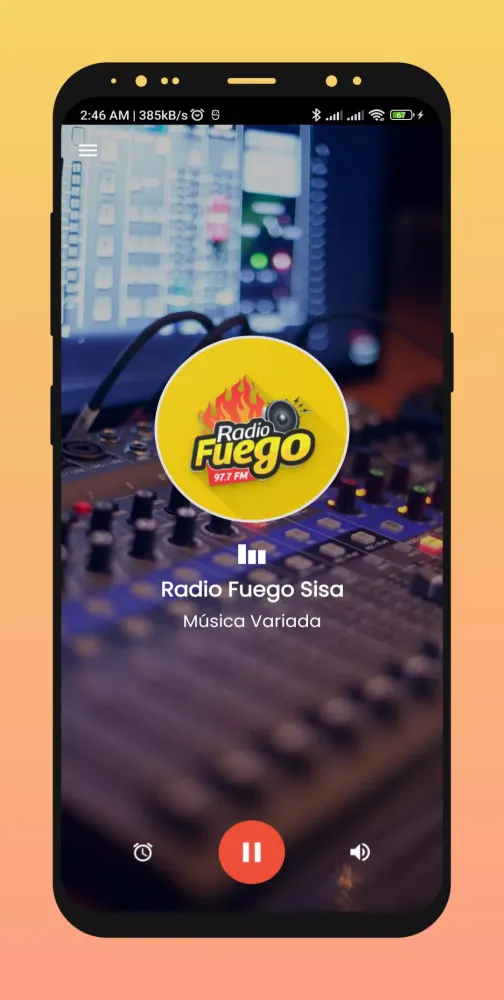 Radio Fuego Sisa スクリーンショット