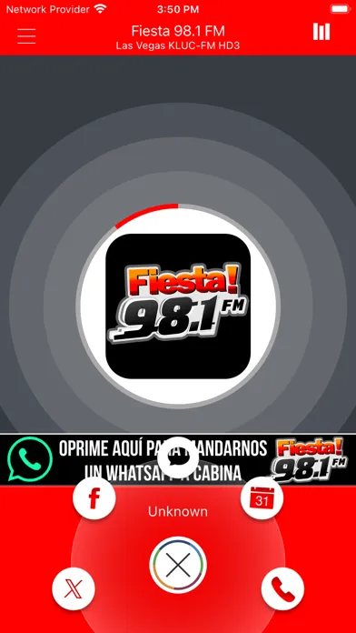 Capturas de tela do Fiesta 98.1 Las Vegas