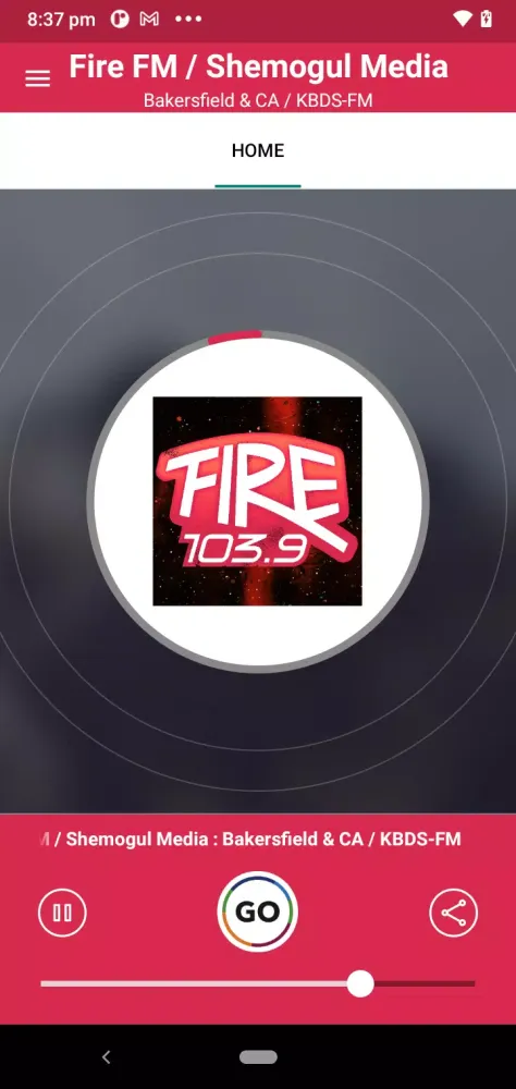 FIRE 103.9 FM Ekran Görüntüleri