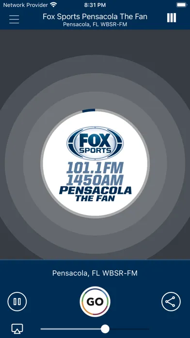 Fox Sports Pensacola The Fan應用截圖