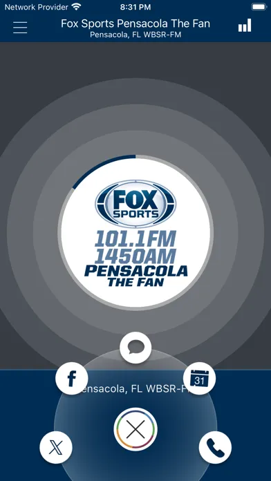 Fox Sports Pensacola The Fan應用截圖