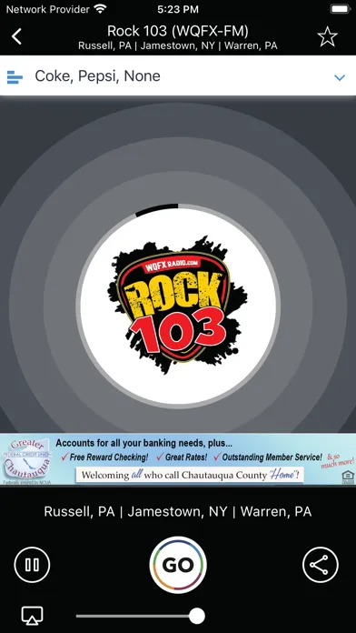 Capturas de tela do Media One Radio Group