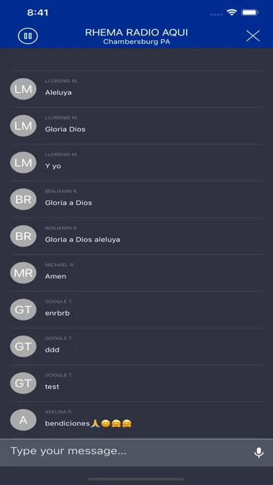 RHEMA RADIO AQUI Ekran Görüntüleri