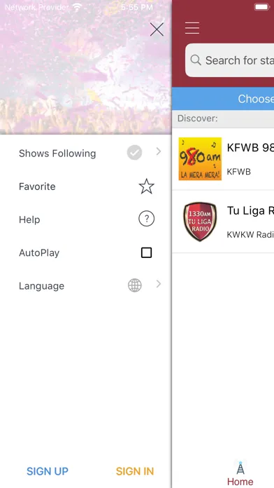 Скриншоты Su Radio App