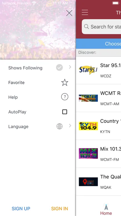 Thunderbolt Radio App スクリーンショット