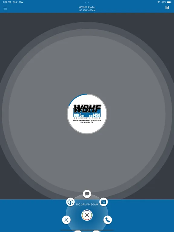 WBHF Radio iPad  스크린샷