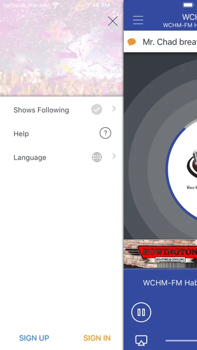WCHM NewsTalk 94.3 Screenshots
