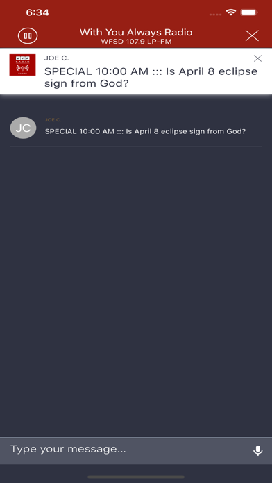 With You Always Radio Screenshots