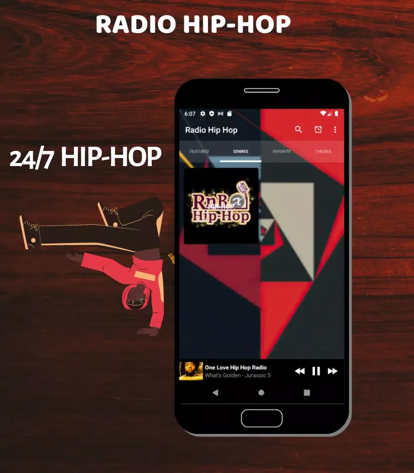Tangkapan layar Radio Hip Hop