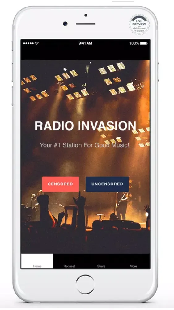 Zrzuty ekranu Radio Invasion