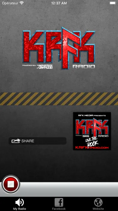 KRFK Radio Screenshots
