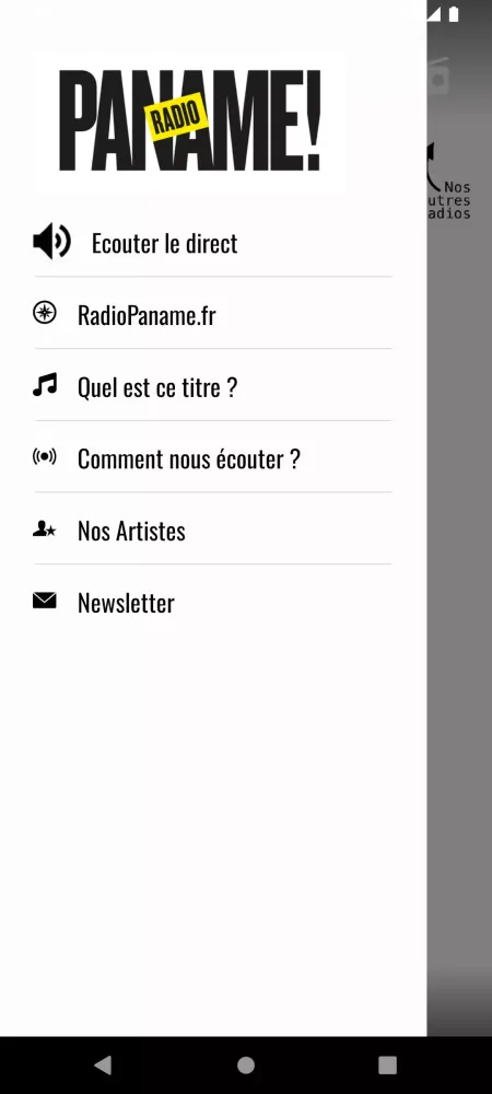 Radio PANAME Screenshots