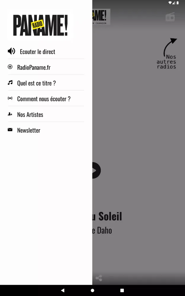 Radio PANAME Screenshots