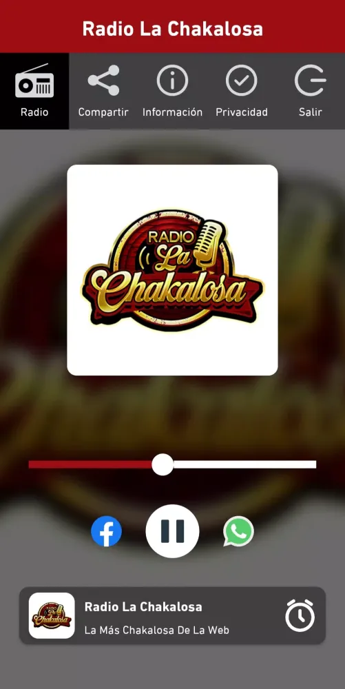 Radio La Chakalosa Screenshots