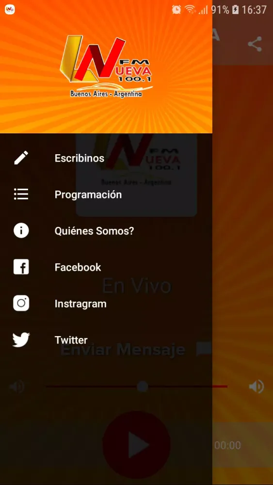 Capturas de pantalla de Radio la nueva 100.1