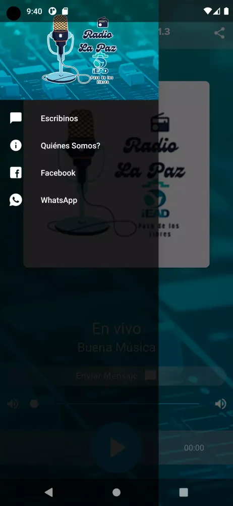 Capturas de tela do Radio La Paz - FM 101.3