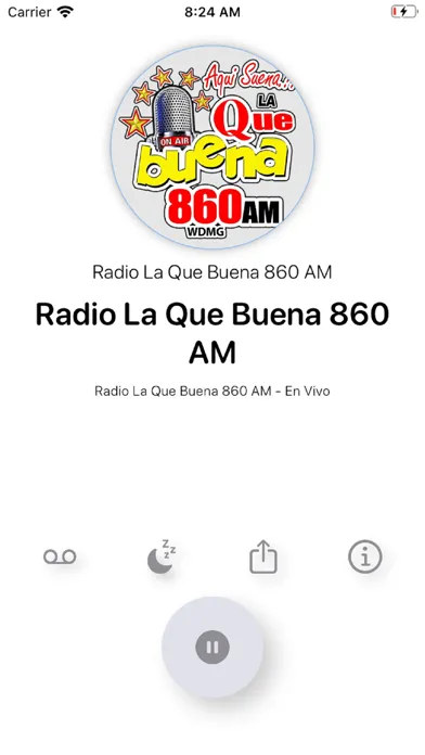 Ảnh chụp màn hình của Radio La Que Buena