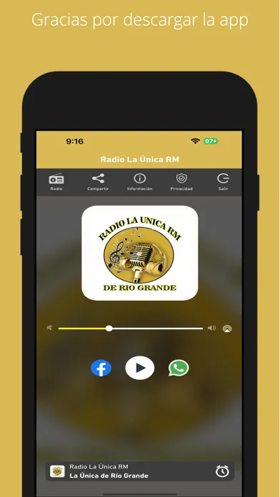 Radio La Única RM应用截图