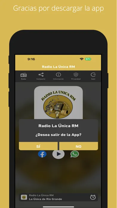 Radio La Única RM应用截图