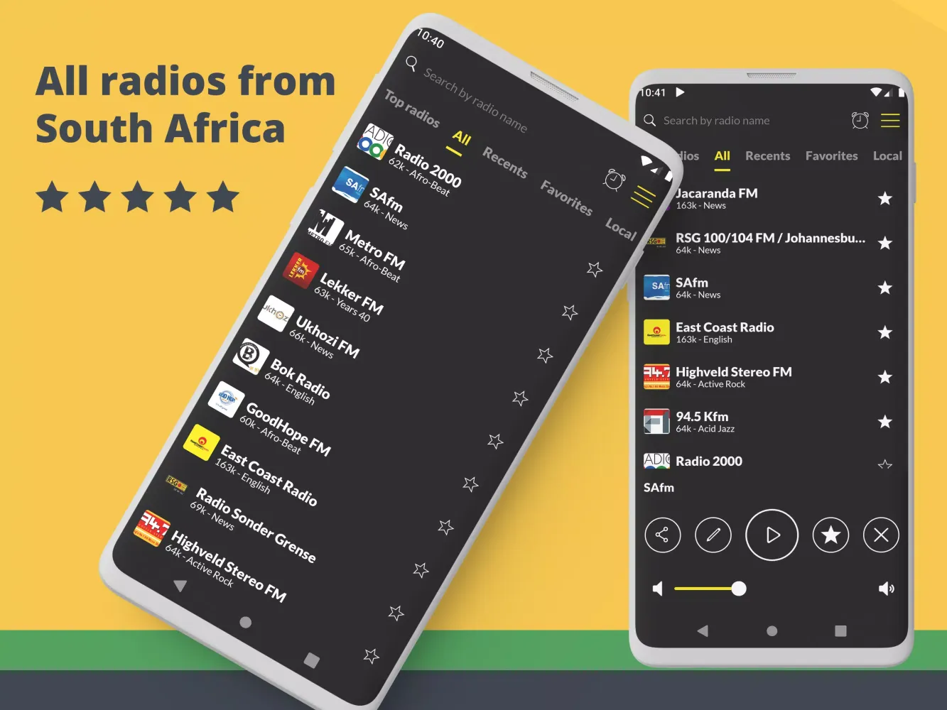 South Africa Radio Online FM Screenshots