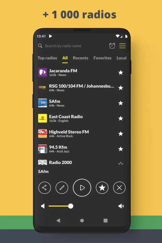 South Africa Radio Online FM Screenshots