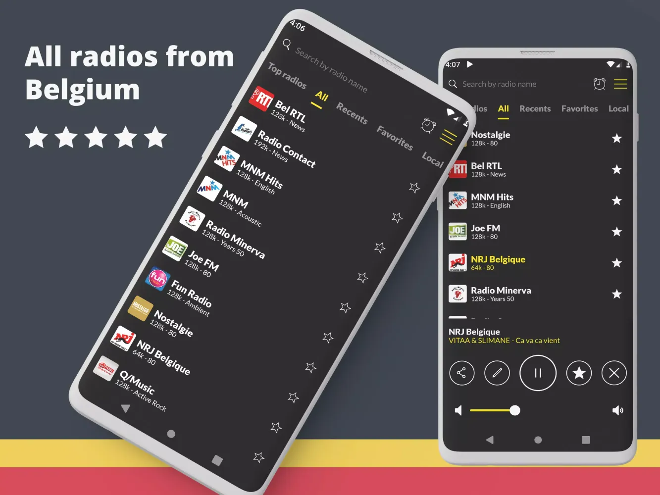 Radio Belgium Screenshots