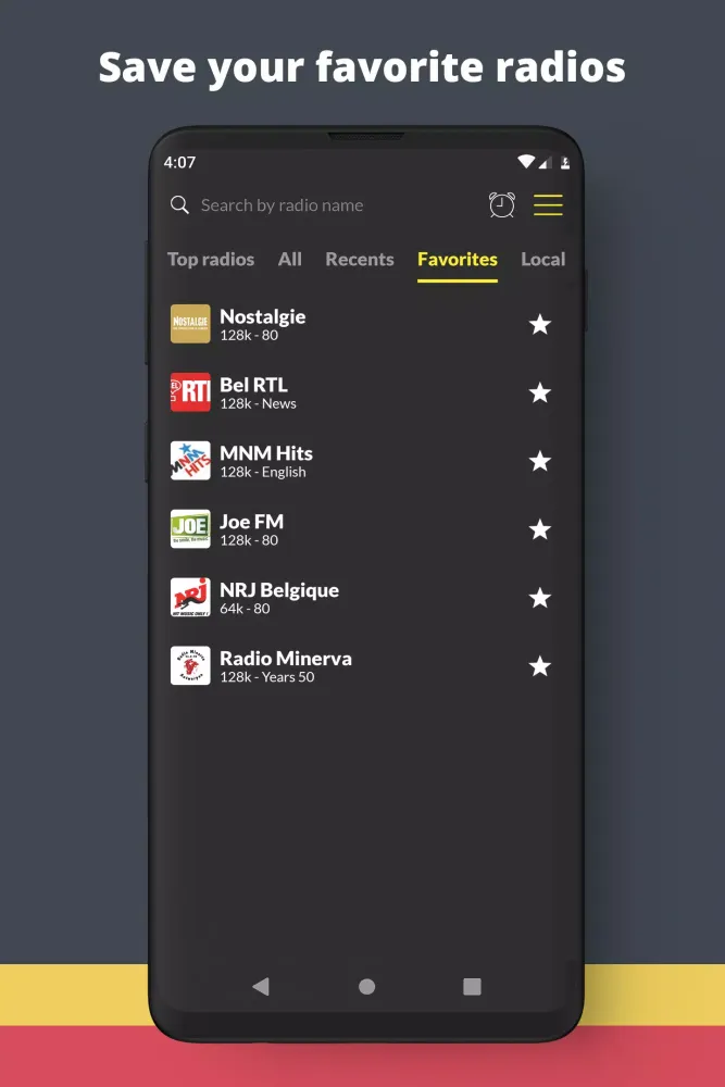 Radio Belgium Screenshots