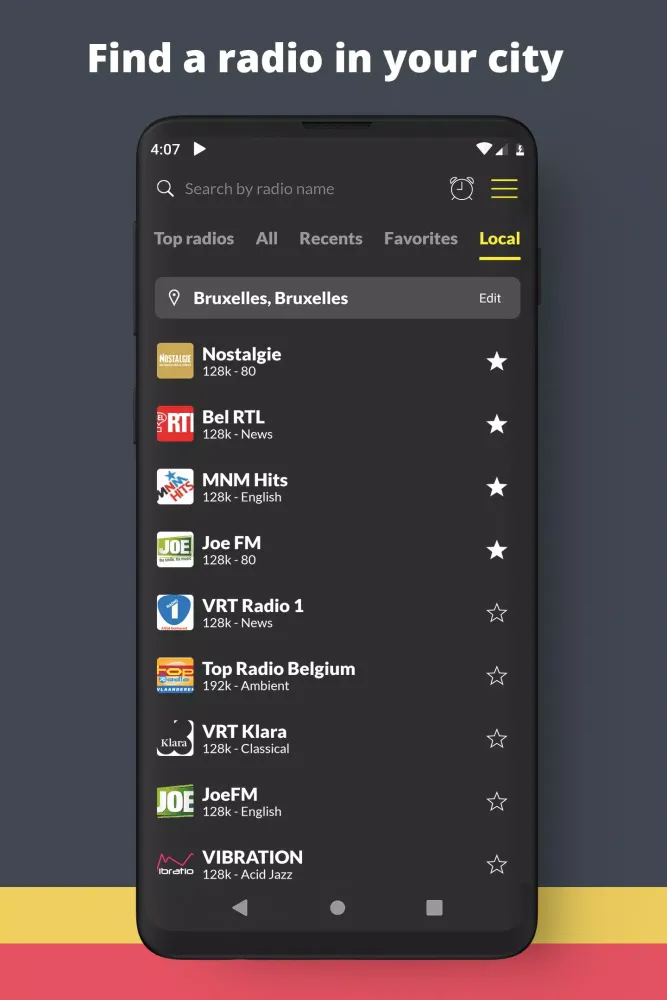 Radio Belgium Screenshots
