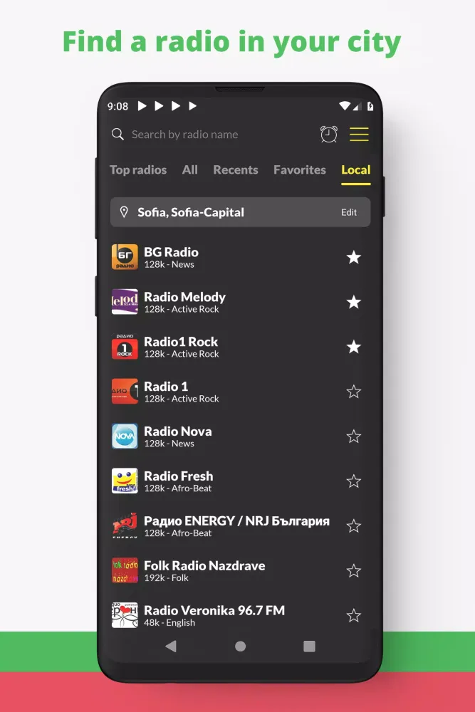 Tangkapan skrin Radio Bulgaria