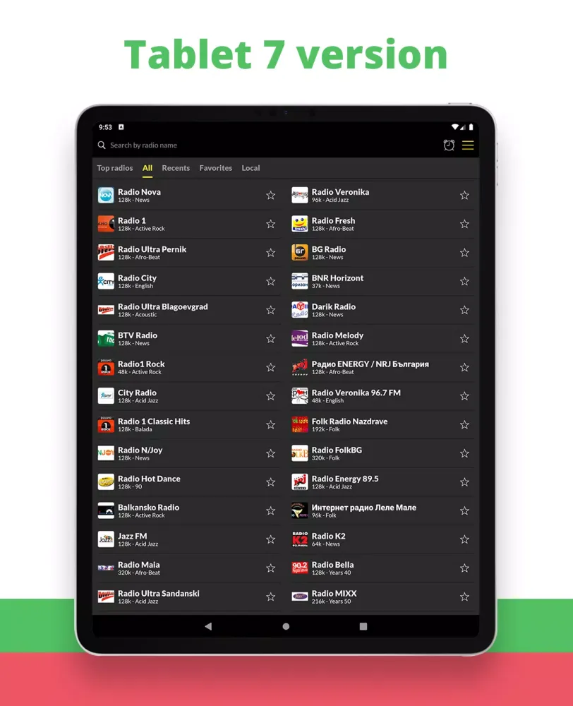 Tangkapan skrin Radio Bulgaria