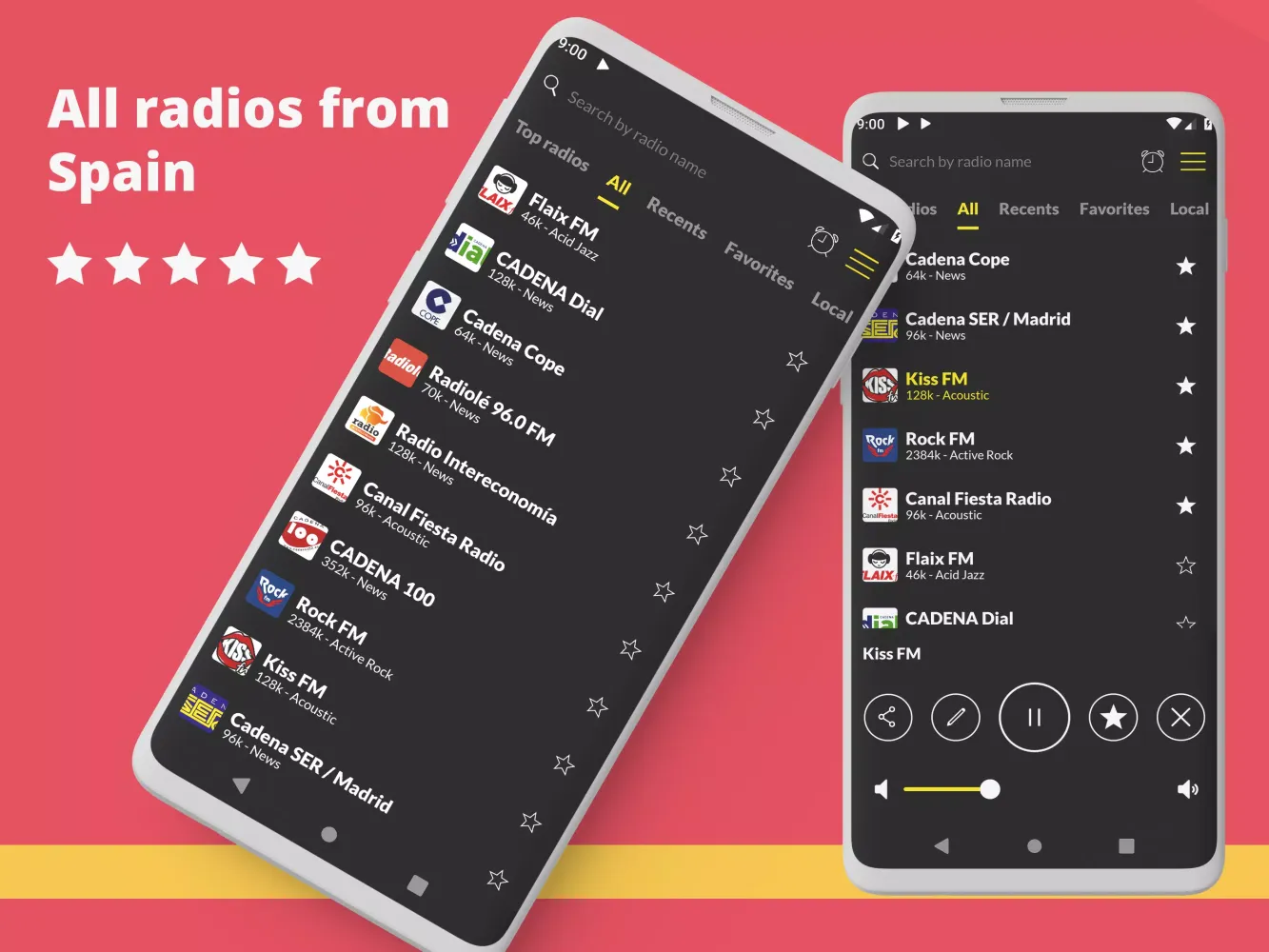Live Spanish Radios Screenshots