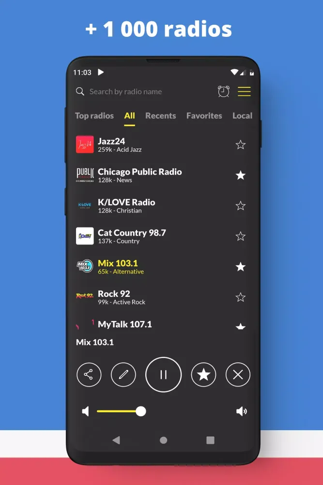 Radio USA: Online FM Radio Screenshots