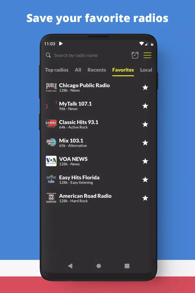 Radio USA: Online FM Radio Screenshots
