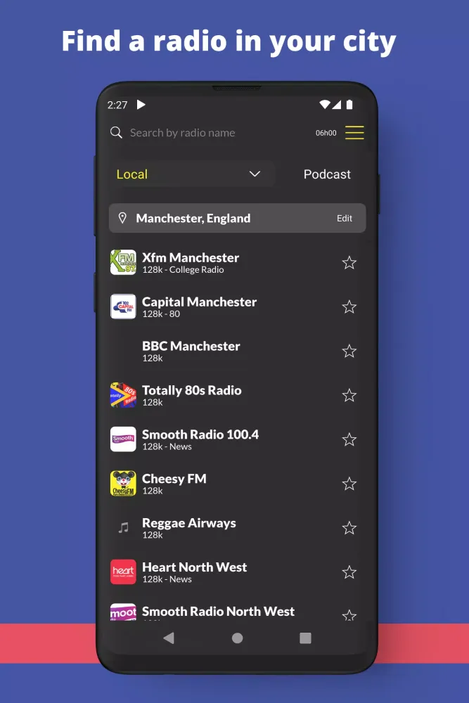 Screenshot di Radio UK: Online FM Radio